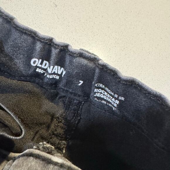 Old Navy Size 7 Extra High Rise Jeggings Bundle (2) - Picture 3 of 4